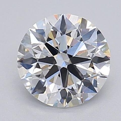 1.03 Carat Round Shaped Excellent Cut F- VS1 Lab Grown Diamond