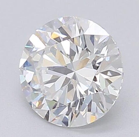 1.03 Carat Round Shaped Excellent Cut F- VS1 Lab Grown Diamond