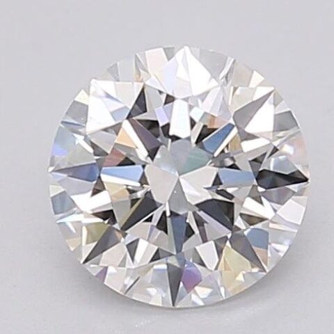 1.03 Carat Round Shaped Excellent Cut F- VS1 Lab Grown Diamond