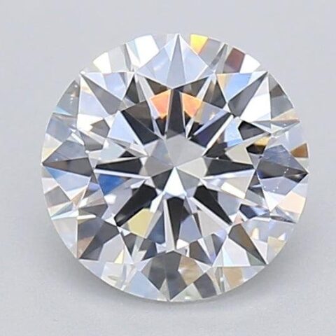 1.03 Carat Round Shaped Excellent Cut F- VS1 Lab Grown Diamond