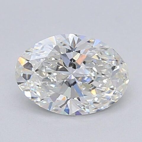 1.03 Carat Oval Shaped Excellent Cut F- VS2 Lab Grown Diamond