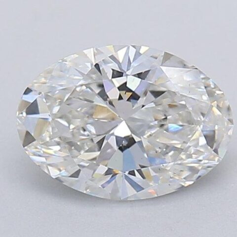 1.03 Carat Oval Shaped Excellent Cut F- VS2 Lab Grown Diamond
