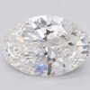 1.03 Carat Oval Shaped Excellent Cut F- VS2 Lab Grown Diamond