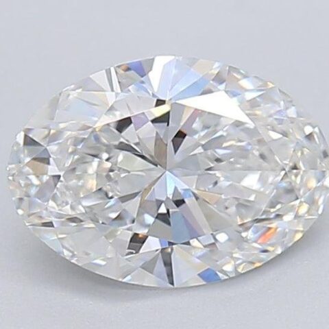 1.03 Carat Oval Shaped Excellent Cut F- VVS2 Lab Grown Diamond