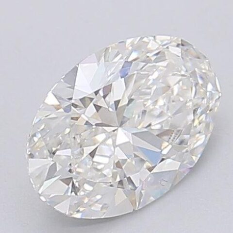 1.03 Carat Oval Shaped Excellent Cut F- VVS2 Lab Grown Diamond