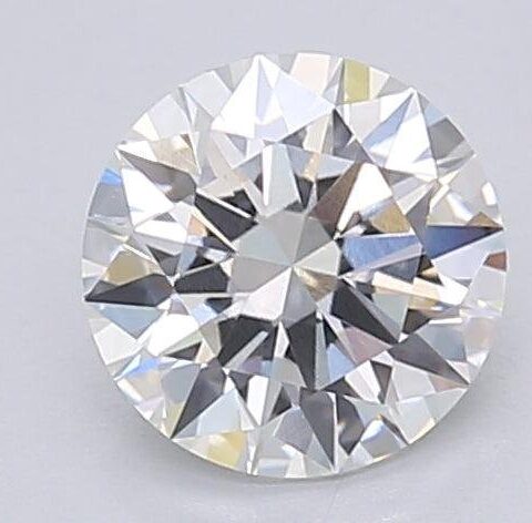 1.03 Carat Round Shaped Excellent Cut F- VVS2 Lab Grown Diamond