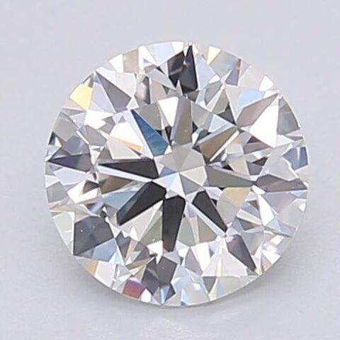 1.03 Carat Round Shaped Excellent Cut F- VVS2 Lab Grown Diamond