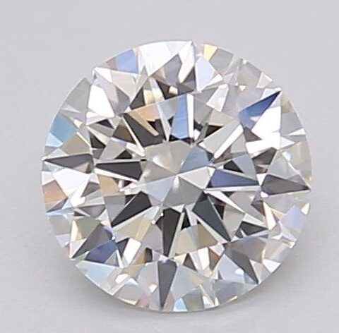 1.03 Carat Round Shaped Excellent Cut F- VVS2 Lab Grown Diamond