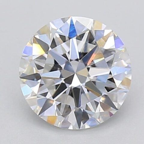 1.03 Carat Round Shaped Excellent Cut F- VVS2 Lab Grown Diamond