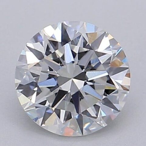 1.03 Carat Round Shaped Very Good Cut F- VVS2 Lab Grown Diamond