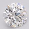1.03 Carat Round Shaped Excellent Cut F- VVS2 Lab Grown Diamond