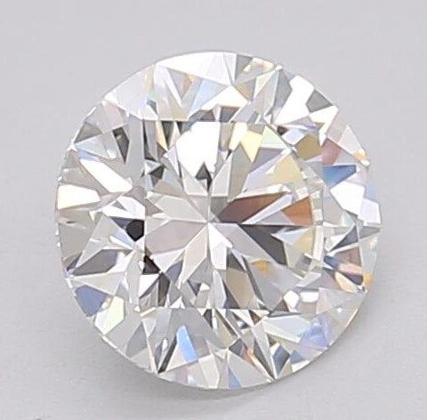 1.03 Carat Round Shaped Excellent Cut F- VVS2 Lab Grown Diamond