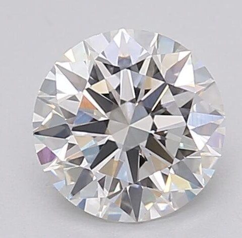 1.03 Carat Round Shaped Excellent Cut F- VVS2 Lab Grown Diamond
