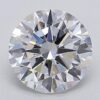 1.03 Carat Round Shaped Excellent Cut F- VVS2 Lab Grown Diamond