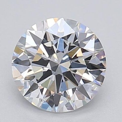 1.03 Carat Round Shaped Excellent Cut F- VVS2 Lab Grown Diamond