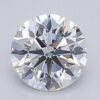 1.03 Carat Round Shaped Excellent Cut F- VVS2 Lab Grown Diamond
