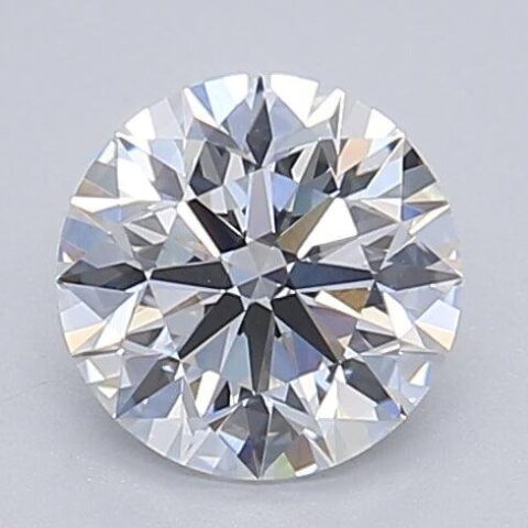 1.03 Carat Round Shaped Excellent Cut F- VVS2 Lab Grown Diamond