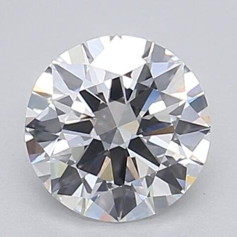 1.03 Carat Round Shaped Excellent Cut F- VVS2 Lab Grown Diamond