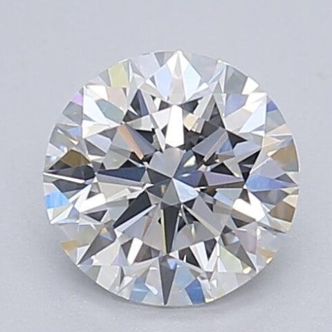 1.03 Carat Round Shaped Excellent Cut F- VVS2 Lab Grown Diamond