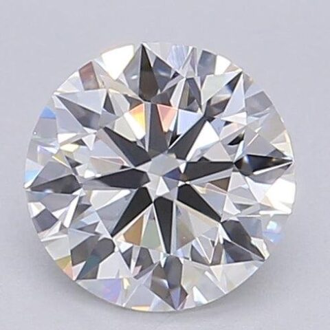 1.03 Carat Round Shaped Excellent Cut F- VVS2 Lab Grown Diamond