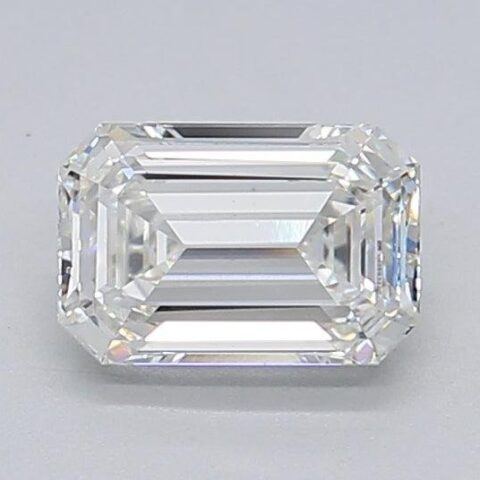 1.03 Carat Emerald Shaped Excellent Cut G- VS1 Lab Grown Diamond