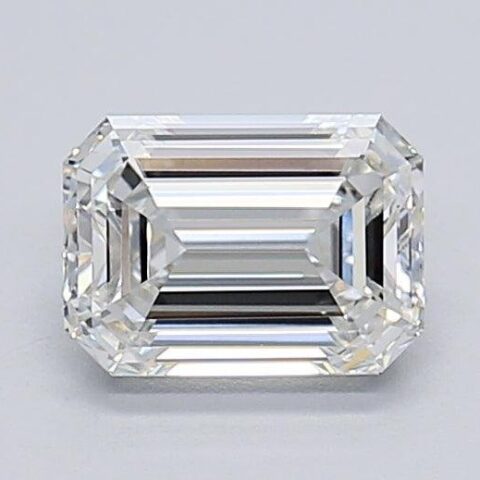 1.03 Carat Emerald Shaped Excellent Cut G- VS1 Lab Grown Diamond