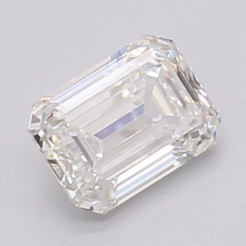 1.03 Carat Emerald Shaped Excellent Cut G- VS1 Lab Grown Diamond