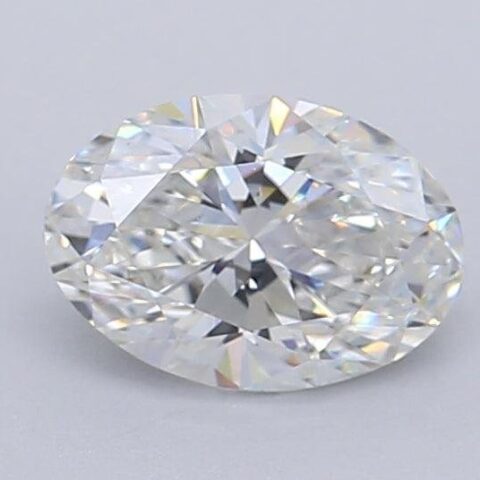 1.03 Carat Oval Shaped Excellent Cut G- VS1 Lab Grown Diamond