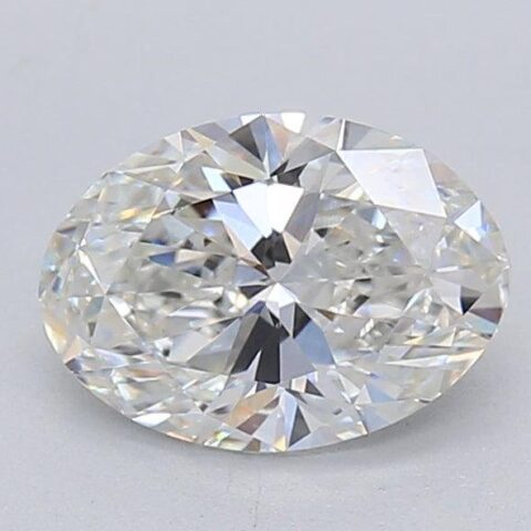 1.03 Carat Oval Shaped Excellent Cut G- VS1 Lab Grown Diamond