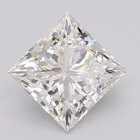 1.03 Carat Princess Shaped Excellent Cut G- VS1 Lab Grown Diamond