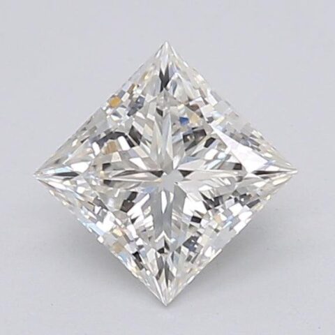 1.03 Carat Princess Shaped Excellent Cut G- VS1 Lab Grown Diamond