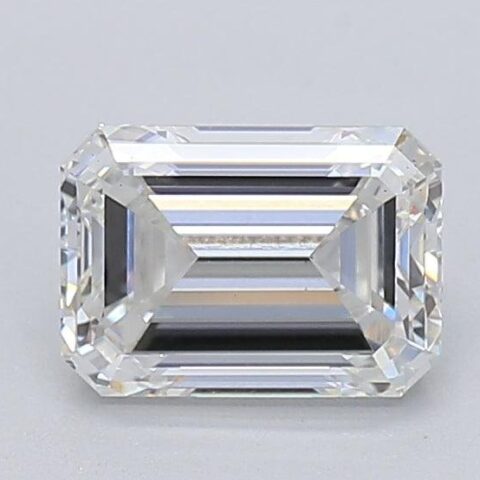 1.03 Carat Emerald Shaped Excellent Cut G- VS2 Lab Grown Diamond