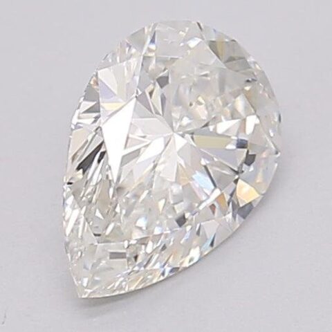 1.03 Carat Pear Shaped Excellent Cut G- VS2 Lab Grown Diamond