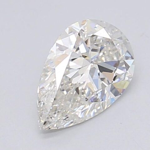 1.03 Carat Pear Shaped Excellent Cut G- VS2 Lab Grown Diamond
