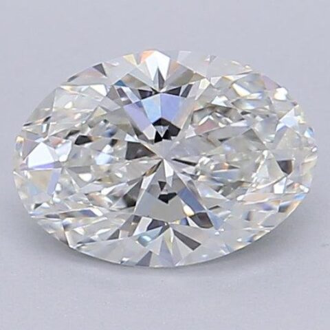 1.03 Carat Oval Shaped Excellent Cut G- VVS2 Lab Grown Diamond