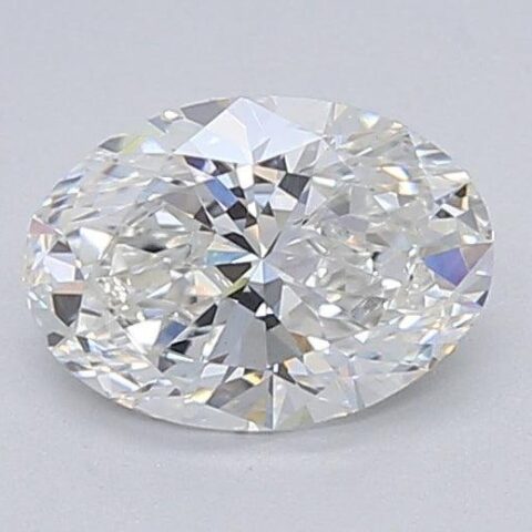 1.03 Carat Oval Shaped Excellent Cut G- VVS2 Lab Grown Diamond