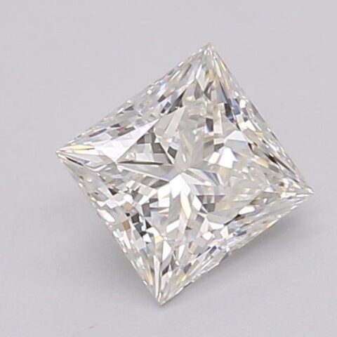 1.03 Carat Princess Shaped Excellent Cut G- VVS2 Lab Grown Diamond