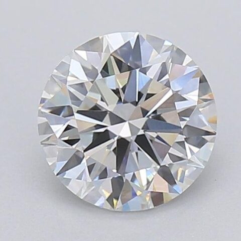 1.03 Carat Round Shaped Excellent Cut G- VVS2 Lab Grown Diamond