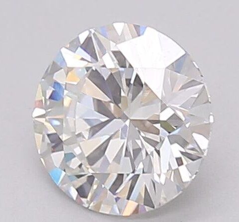 1.03 Carat Round Shaped Excellent Cut G- VVS2 Lab Grown Diamond
