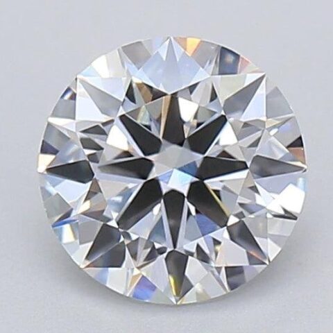 1.03 Carat Round Shaped Excellent Cut G- VVS2 Lab Grown Diamond
