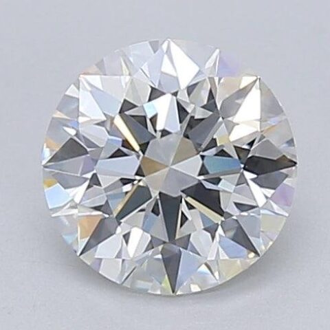1.03 Carat Round Shaped Excellent Cut G- VVS2 Lab Grown Diamond