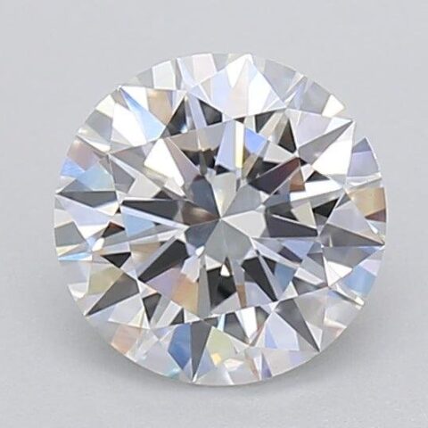 1.04 Carat Round Shaped Excellent Cut E- VS1 Lab Grown Diamond