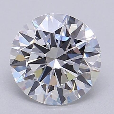 1.04 Carat Round Shaped Excellent Cut E- VS1 Lab Grown Diamond