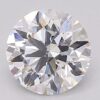 1.04 Carat Round Shaped Excellent Cut E- VS1 Lab Grown Diamond
