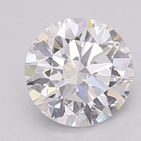 1.04 Carat Round Shaped Excellent Cut E- VS1 Lab Grown Diamond
