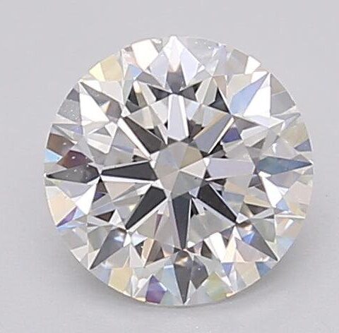 1.04 Carat Round Shaped Excellent Cut E- VS1 Lab Grown Diamond
