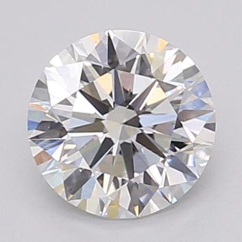 1.04 Carat Round Shaped Excellent Cut E- VS1 Lab Grown Diamond