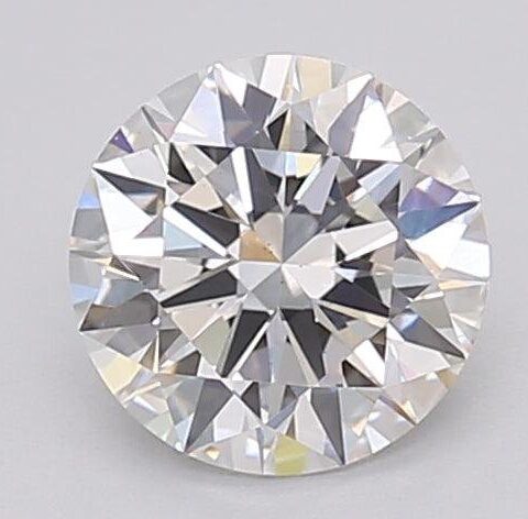1.04 Carat Round Shaped Excellent Cut E- VS1 Lab Grown Diamond
