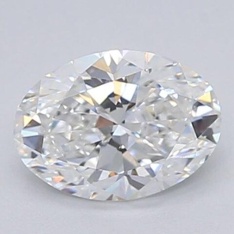 1.04 Carat Oval Shaped Excellent Cut E- VS2 Lab Grown Diamond