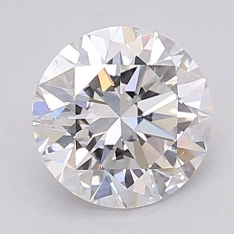 1.04 Carat Round Shaped Excellent Cut E- VS2 Lab Grown Diamond